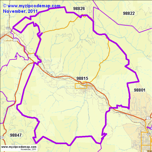 map of 98815