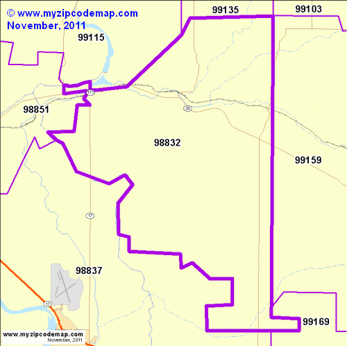 map of 98832