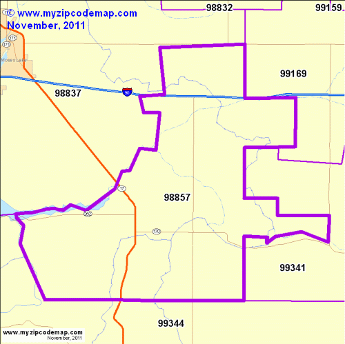 map of 98857