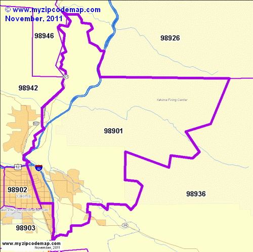 map of 98901