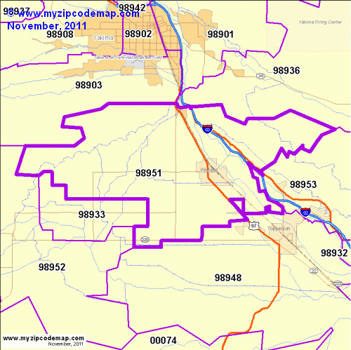 map of 98951