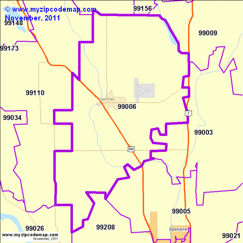 map of 99006