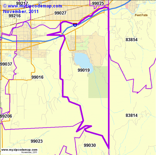 map of 99019