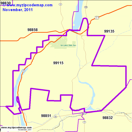 map of 99115