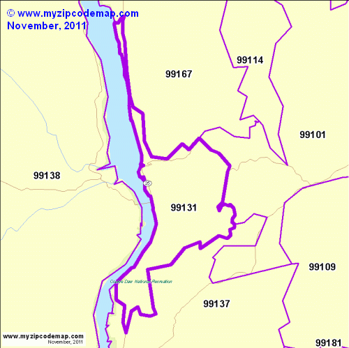 map of 99131