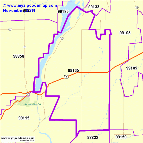 map of 99135