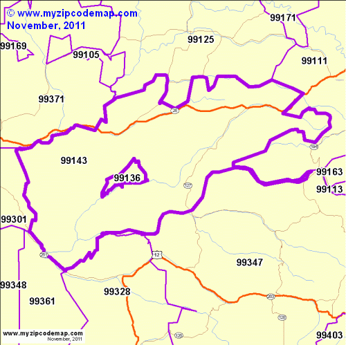 map of 99143
