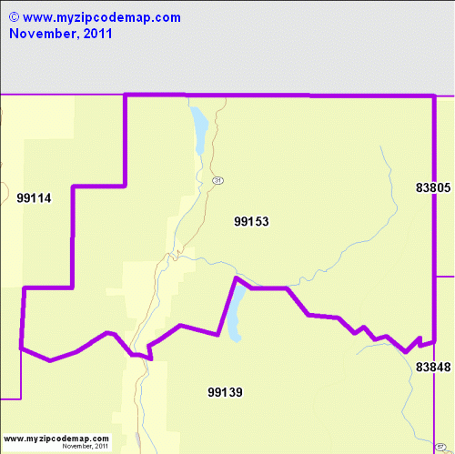 map of 99153