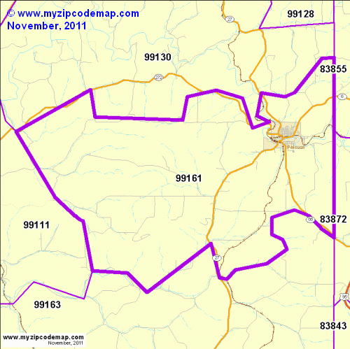 map of 99161