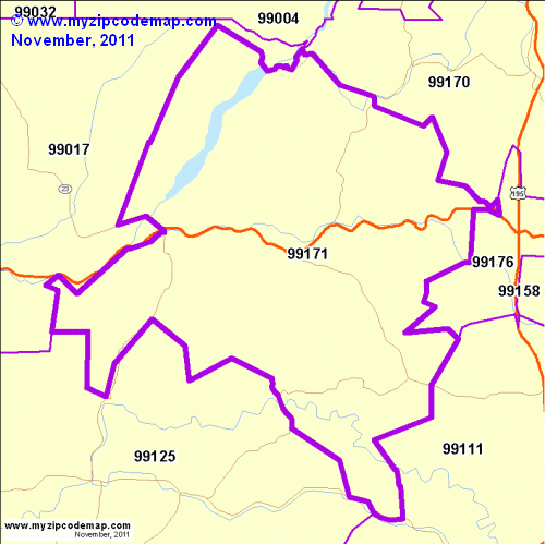 map of 99171