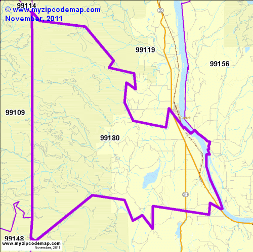 map of 99180