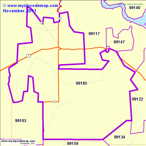 map of 99185