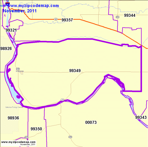 map of 99349