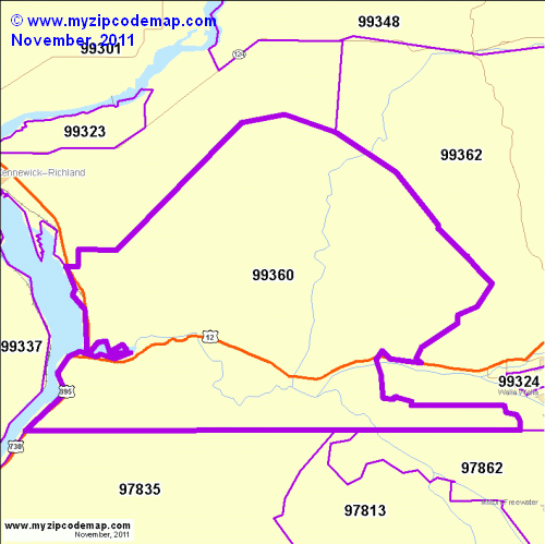 map of 99360