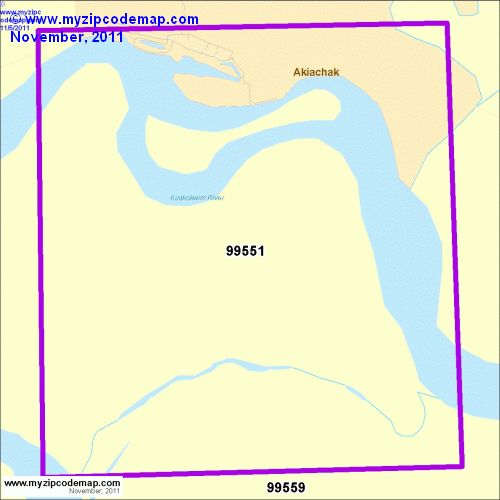 map of 99551