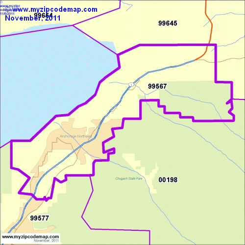 map of 99567