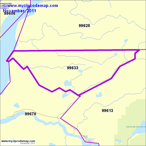 map of 99633