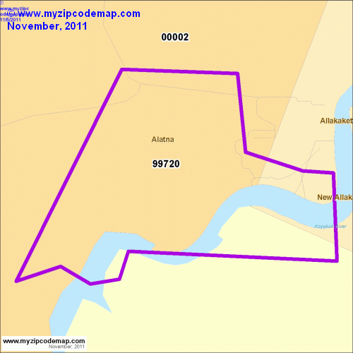 map of 99720