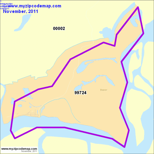 map of 99724