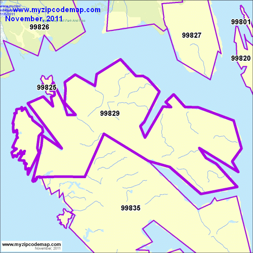 map of 99829